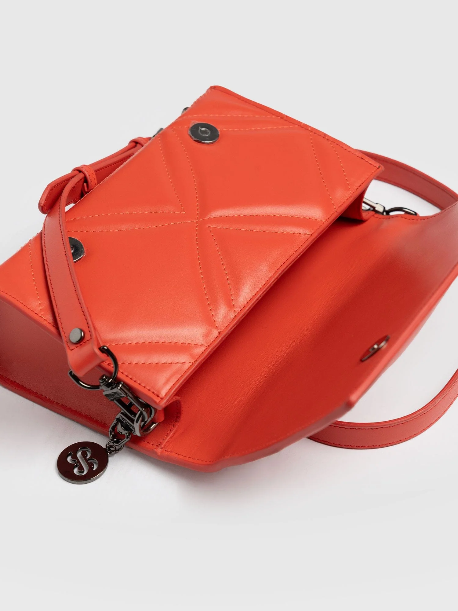 Cross Body Bag - Coral
