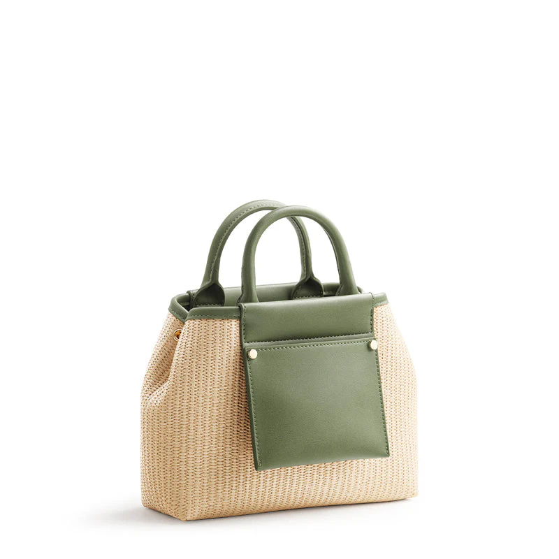 Picola Top Handle Bag Woven