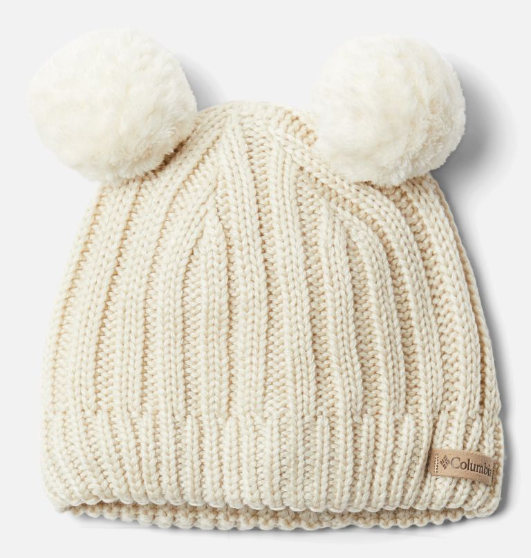 White Kids' Columbia Snow Problem Beanie | MUQWFI-584 - Columbia Outlet