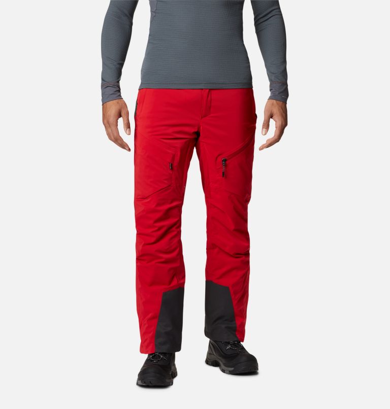 Yellow Men's Columbia Wild Card Ski Pants | OBTFZG-593 - Columbia Outlet