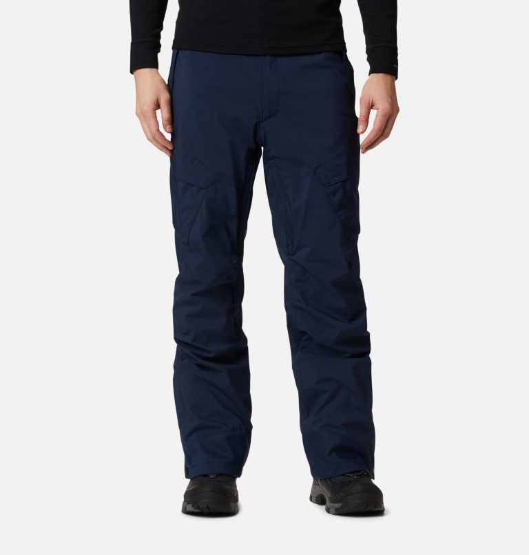 Khaki Men's Columbia Powder Stash Ski Pants | RWKHFE-892 - Columbia Outlet