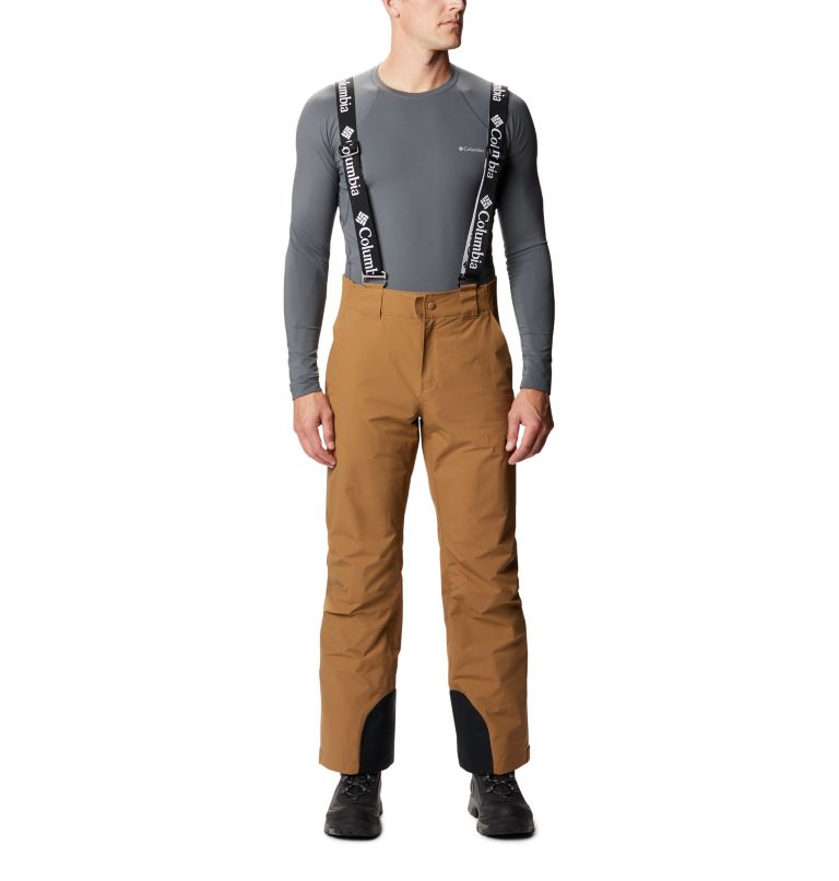 Black Men's Columbia Bugabib Ski Pants | MGZLTW-251 - Columbia Outlet