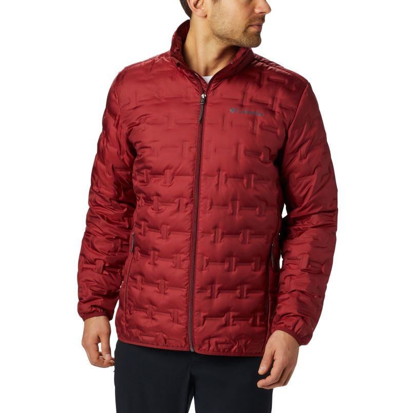 Blue Men's Columbia Delta Ridge Down Jacket | FEHZXD-769