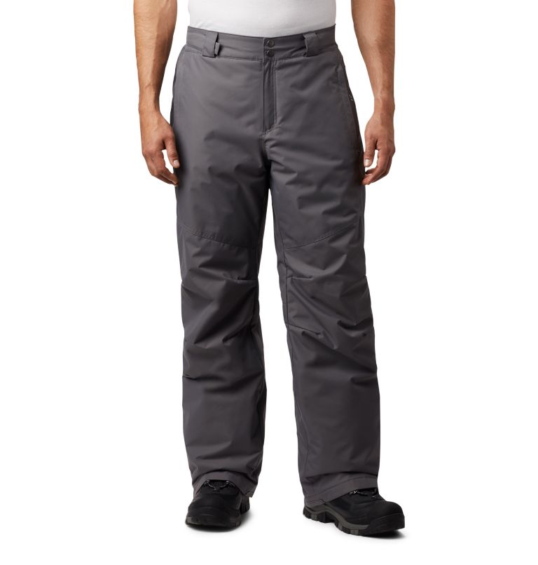 Grey Men's Columbia Bugaboo IV Ski Pants | YTWFGX-327 - Columbia Outlet