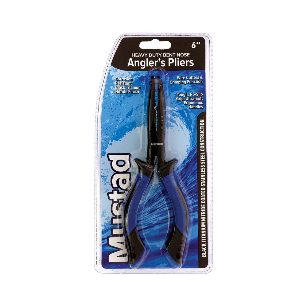 Mustad Bent Nose Pliers 6in