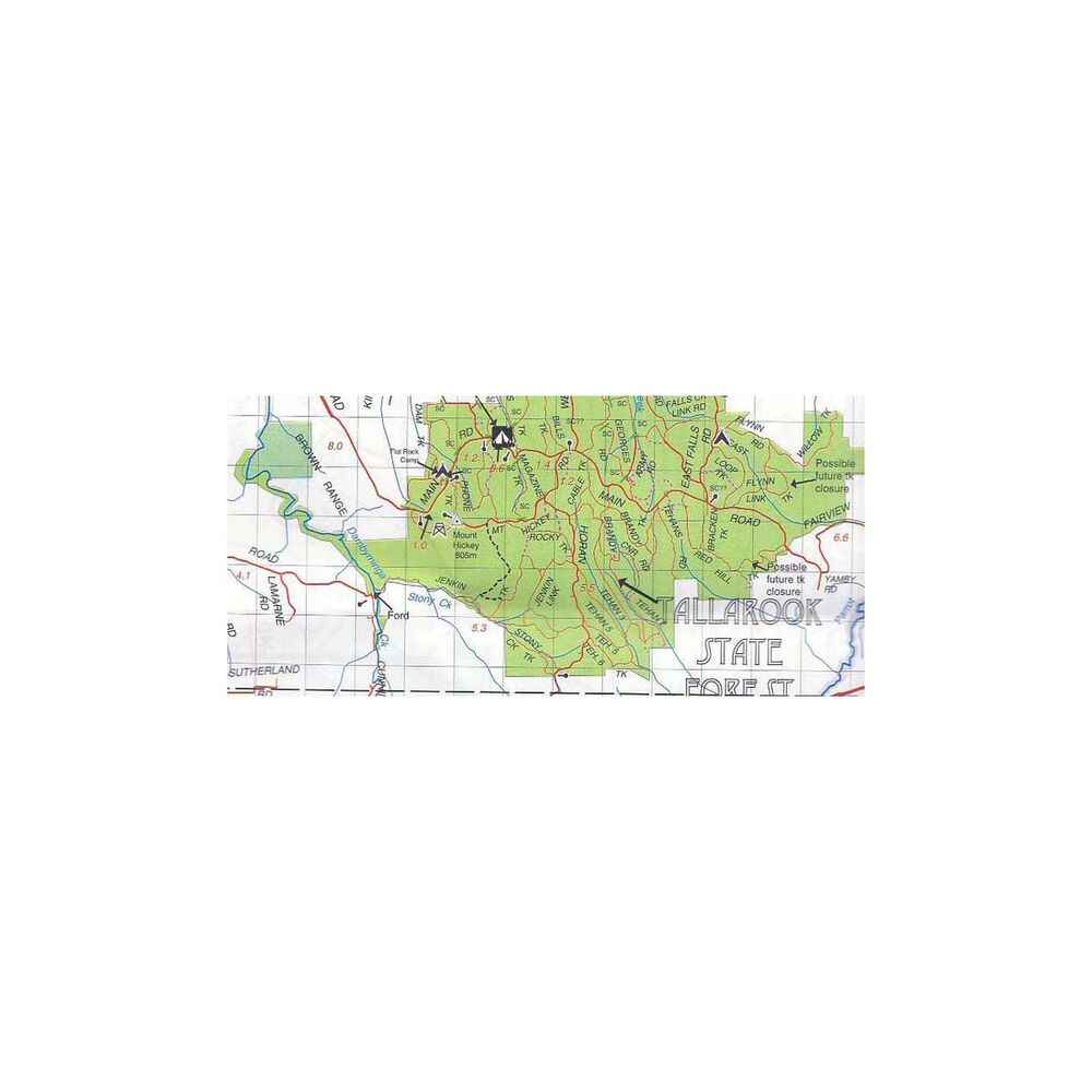 Hema Map Toolangi to Macedon