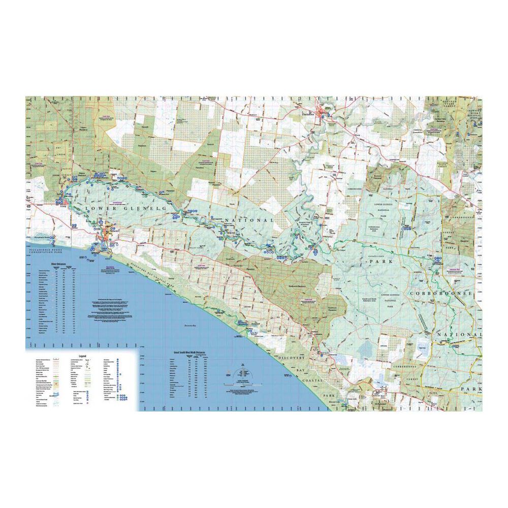 Meridian Maps Great South West Walk and Lower Glenelg Map Guide