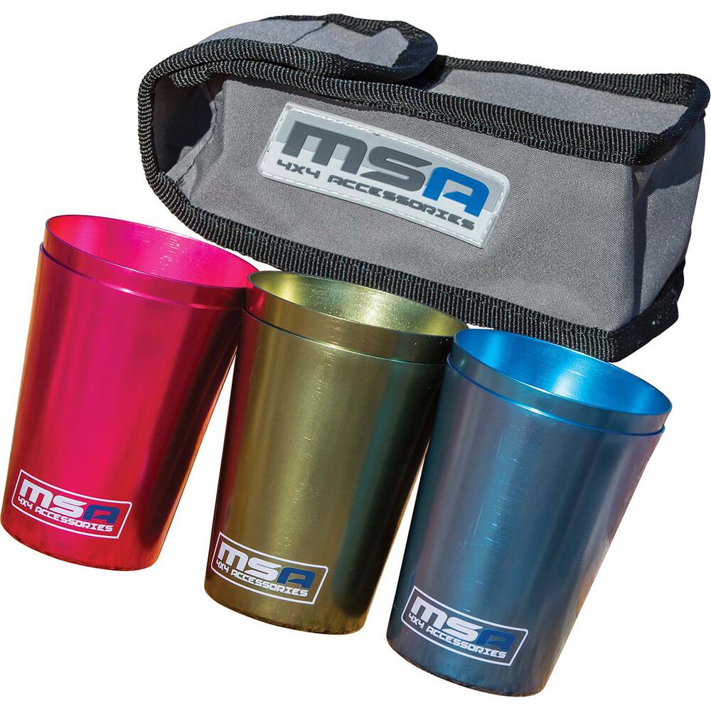 MSA Travel Cups 6 Pack With Bag