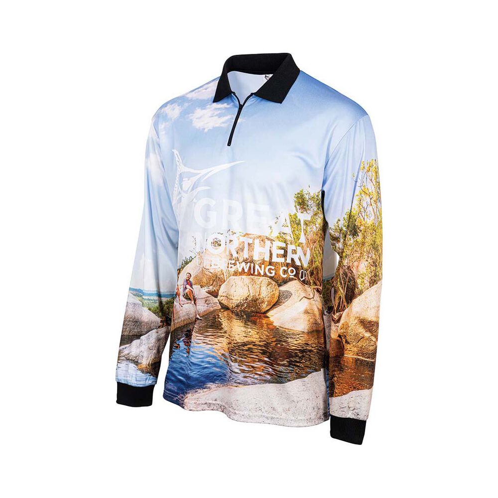 The Great Northern Brewing Co. Men's Emerald Sublimated Polo