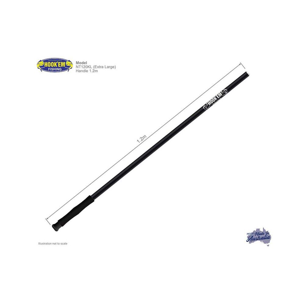 Hook'em Coated Braid XL Deep Landing Net 90cm