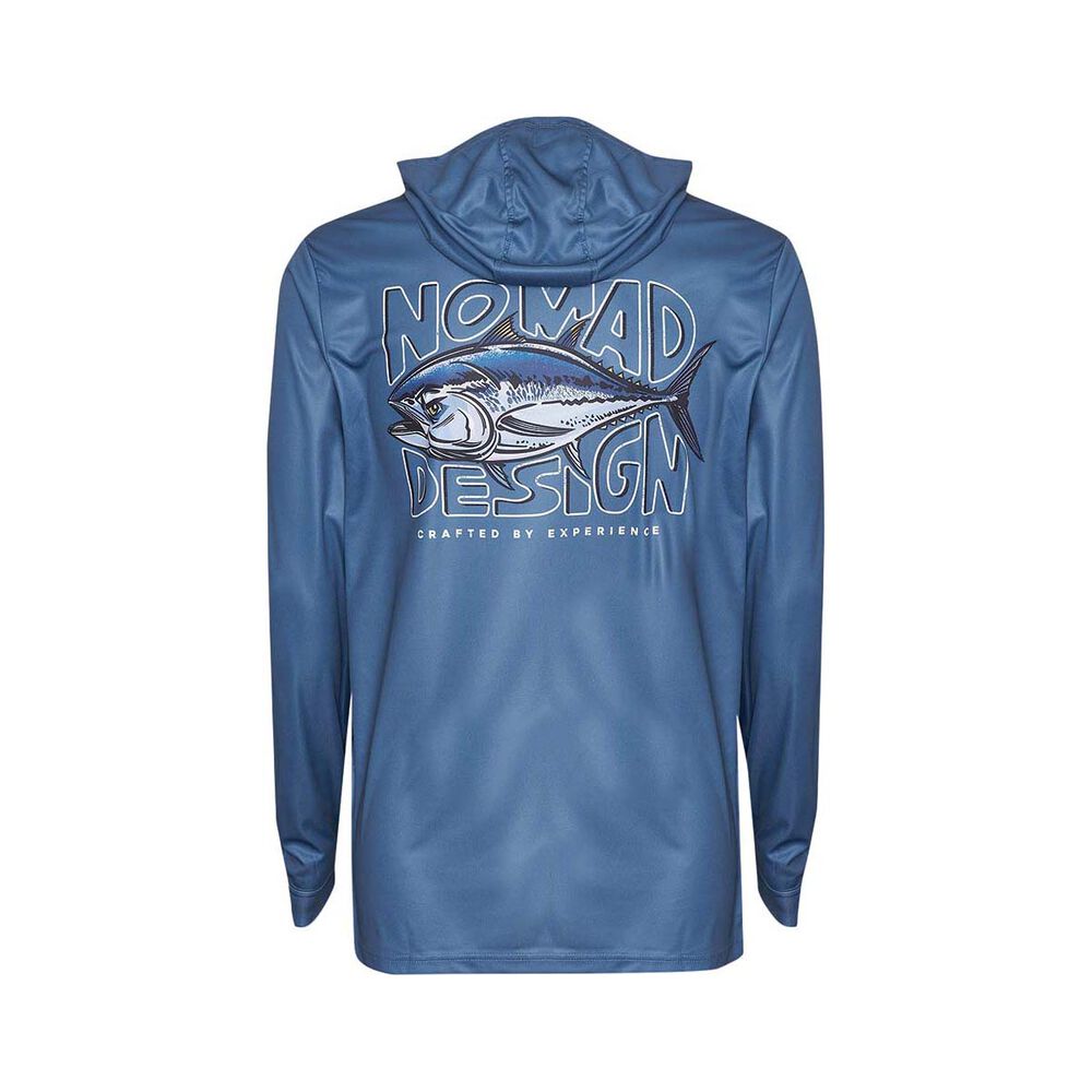 Nomad Men's Tuna Hookup Hooded Tech Sublimated Polo