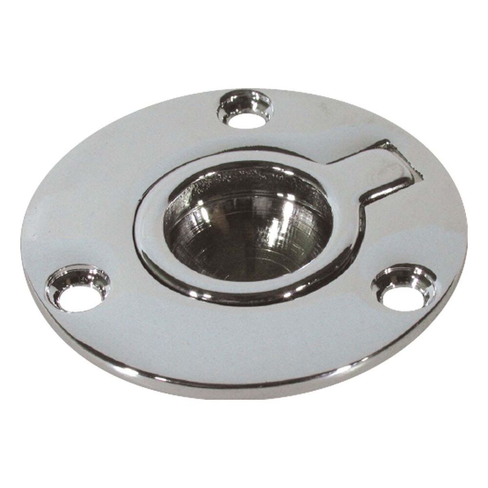 Lift Ring Chrome Brass Round