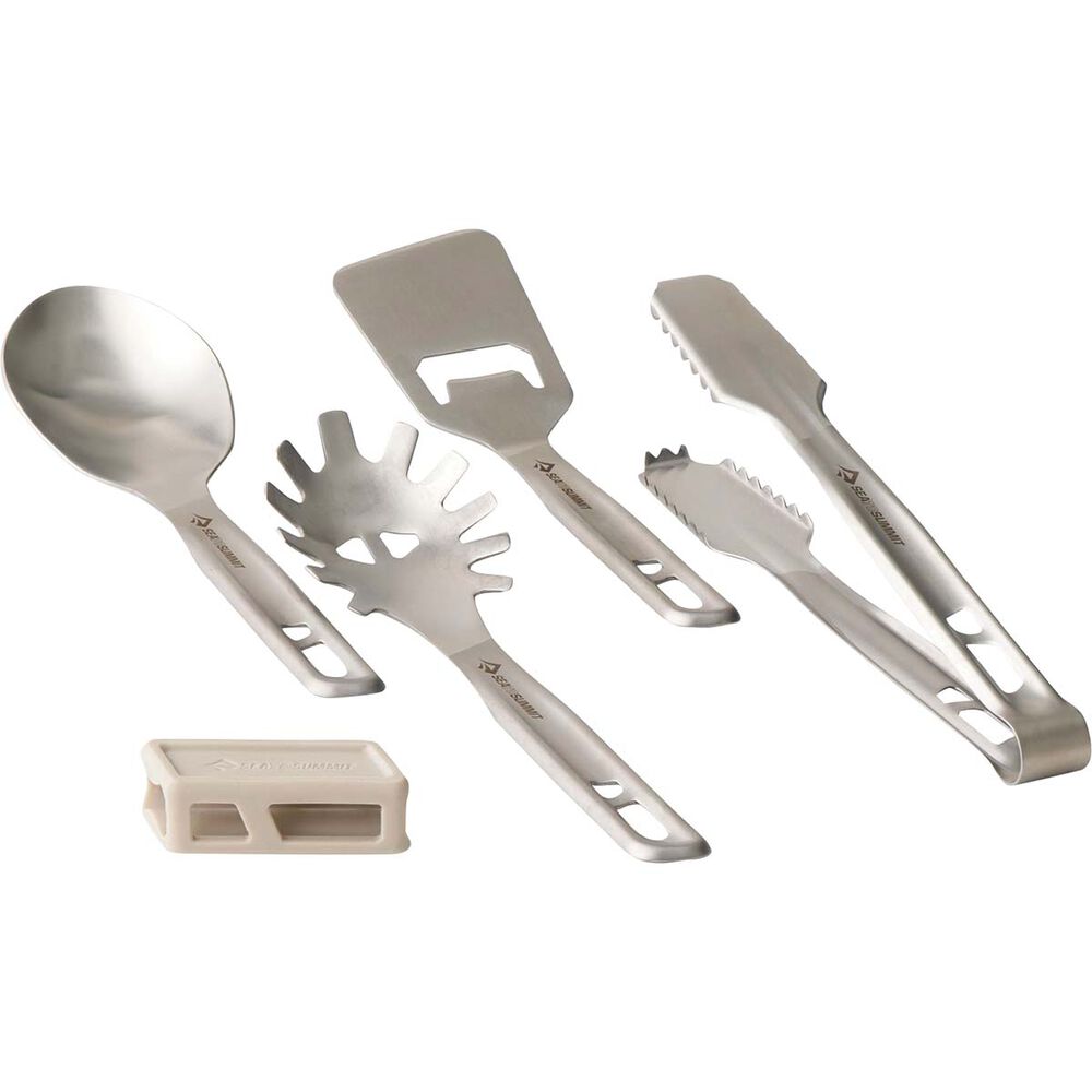 Sea to Summit Detour Stainless Steel Utensil Set 4 Piece