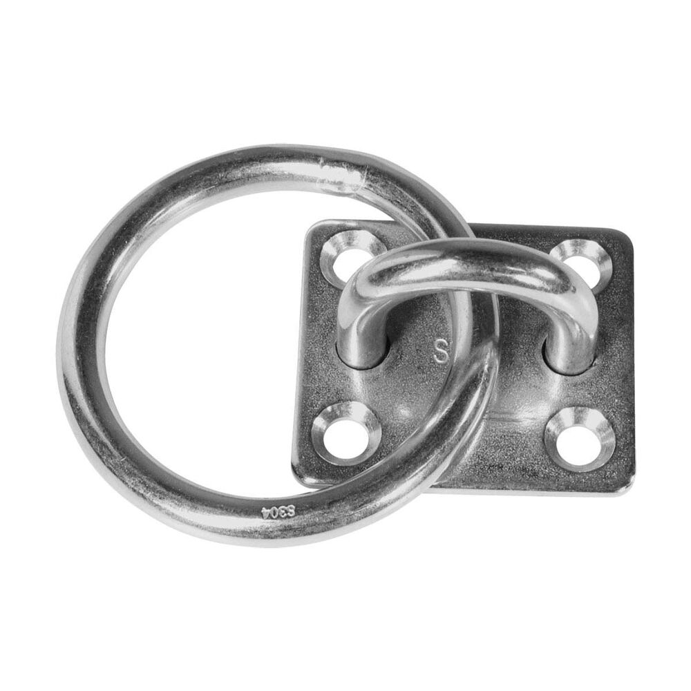 BLA 304 Stainless Steel Pad Eye With Ring 8 X 40 X 50mm 8 x 40 x 50mm