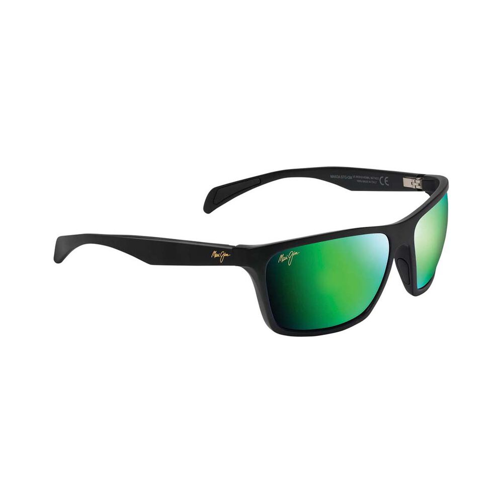 Maui Jim Men's Makoa Sunglasses with Green Lens