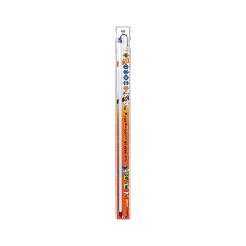 Hardkorr LED Light Bar with Diffuser - Orange / White 100cm