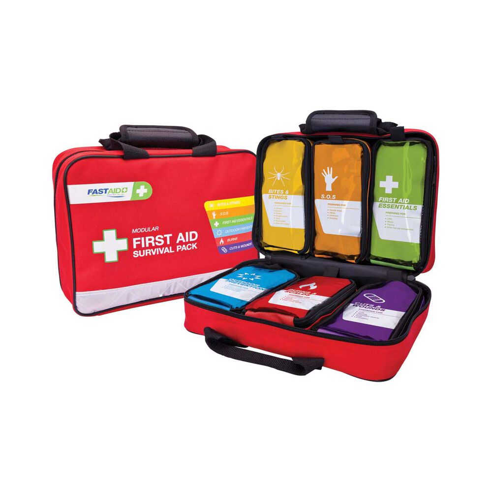 FastAid Modular Survival Pack First Aid Kit