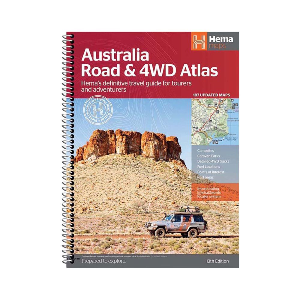 Hema Australia Road and 4WD Atlas
