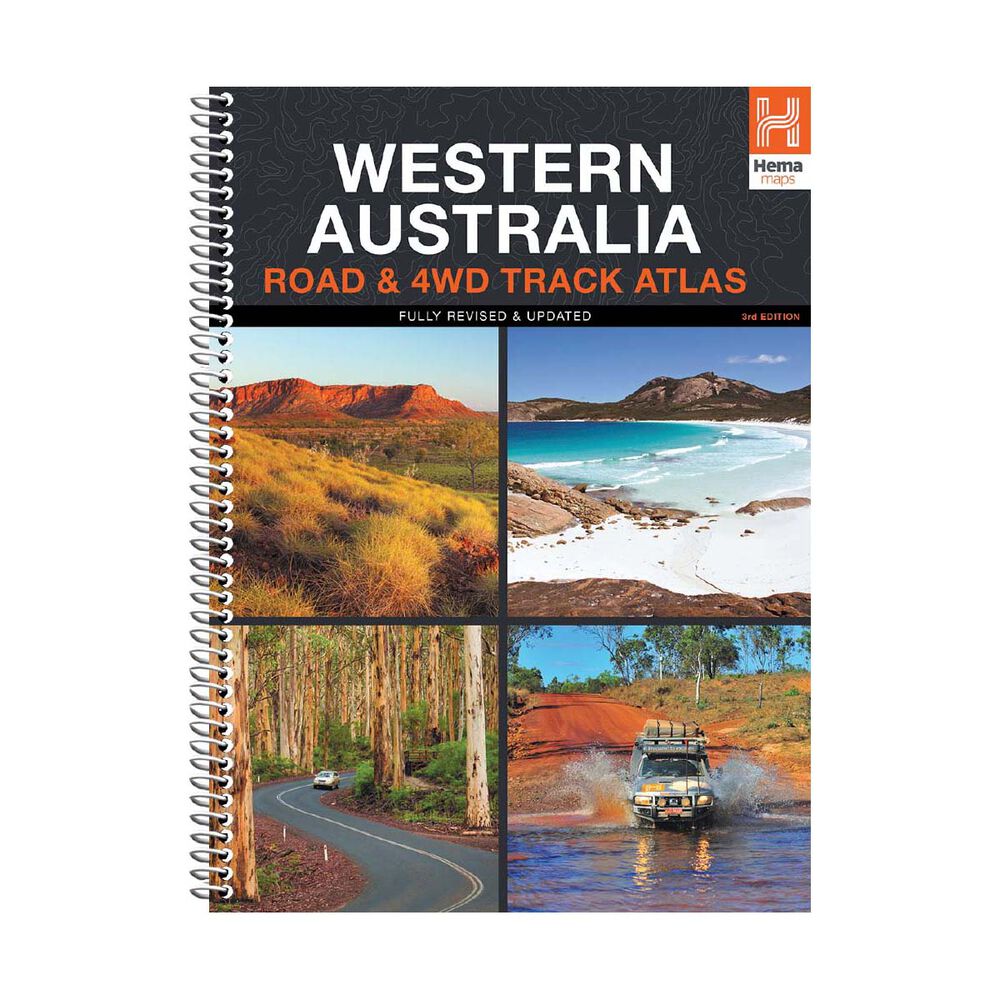 Hema Western Australia Road & 4WD Track Atlas (3rd Edition)