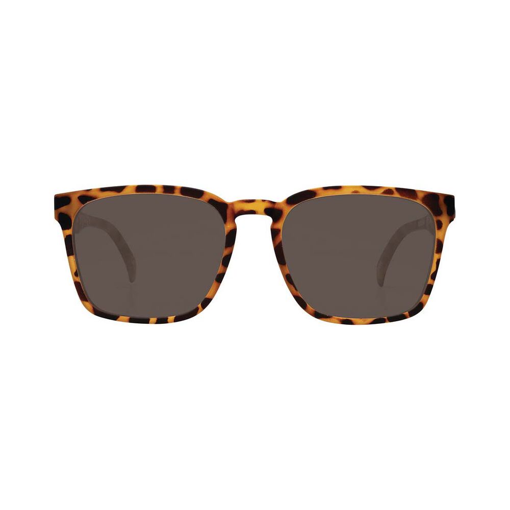The Mad Hueys Men's Ahoy Polarised Sunglasses Gold with Grey Lens