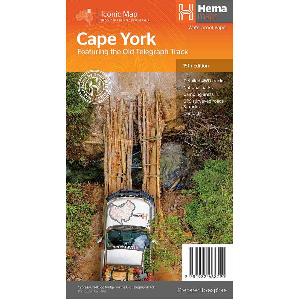 Hema Cape York Map – 15th Edition