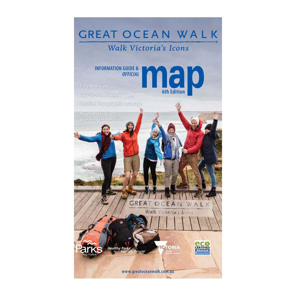 Meridian Maps Great Ocean Walk Map