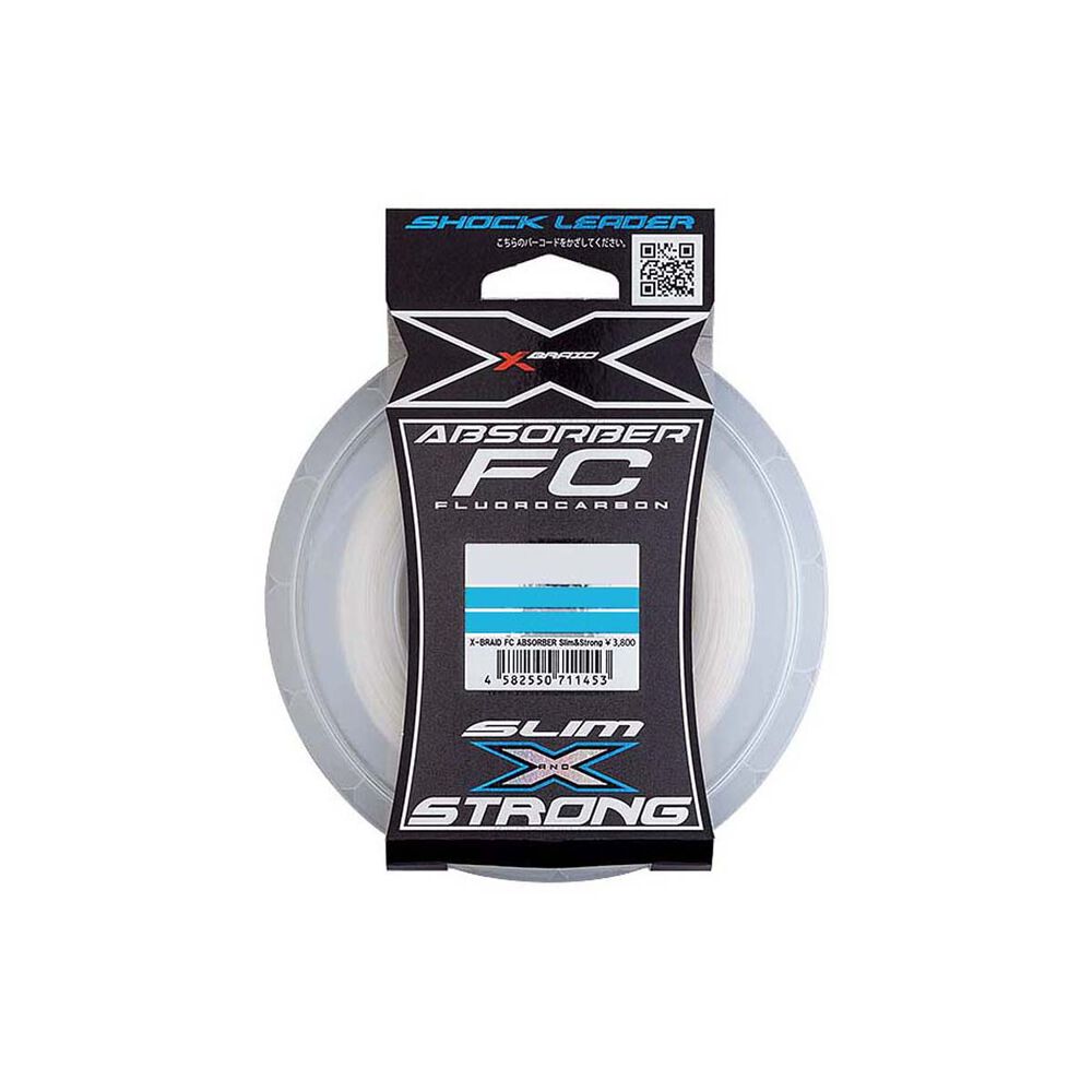 X-Braid Absorber Slim and Strong Fluorocarbon Leader Line 30m