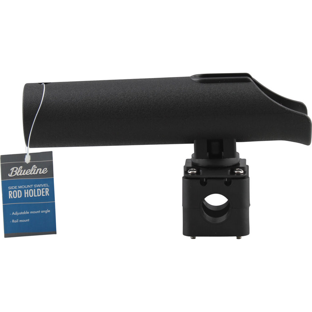 Blueline Side Mount Rod Holder with Swivel Cup