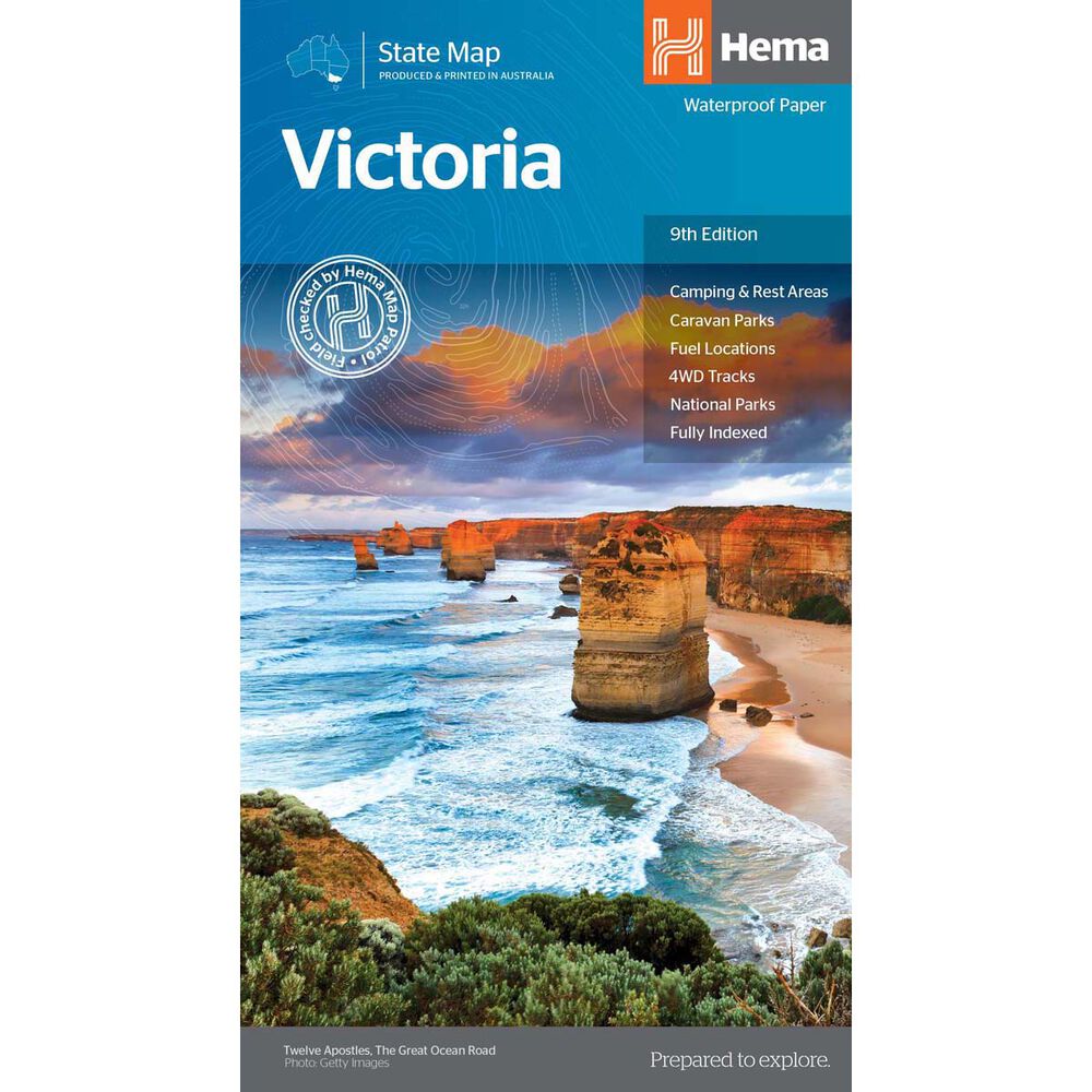Hema Victoria State Map (9th Edition)