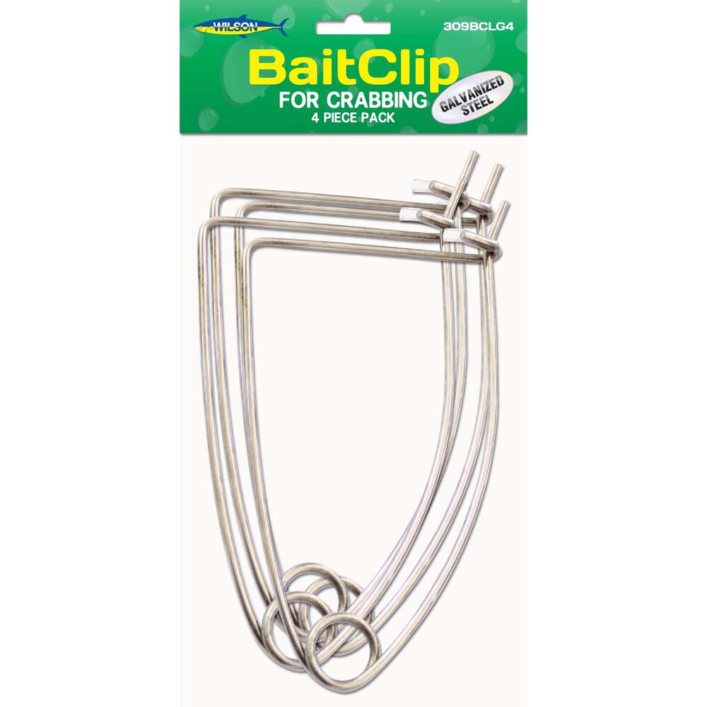 Wilson Galvanised Bait Clip 4 Pack
