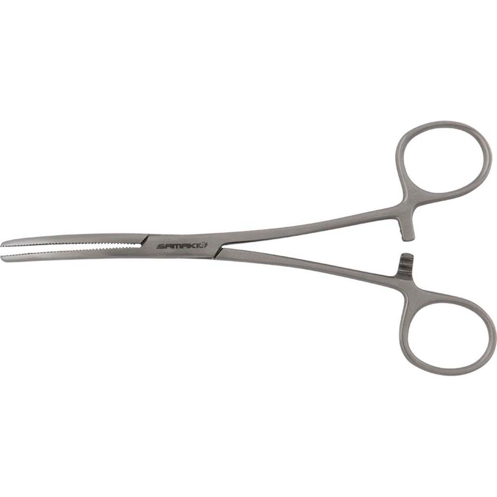 Samaki Stainless Steel Bent Nose Forceps Small