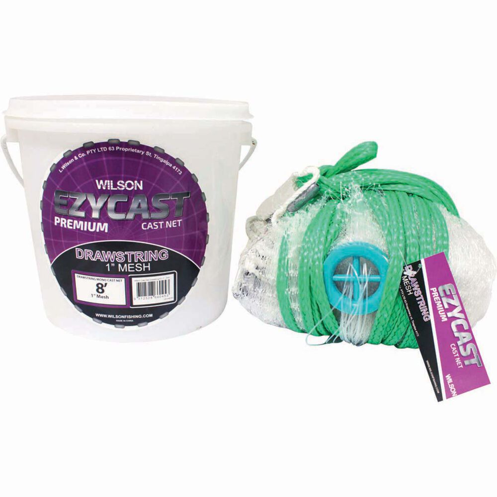 Wilson Mono Mesh Cast Net With Drawstring 3 / 4in