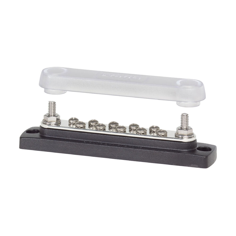 Blue Sea Systems 10 gang Common Bus Busbar With Cover