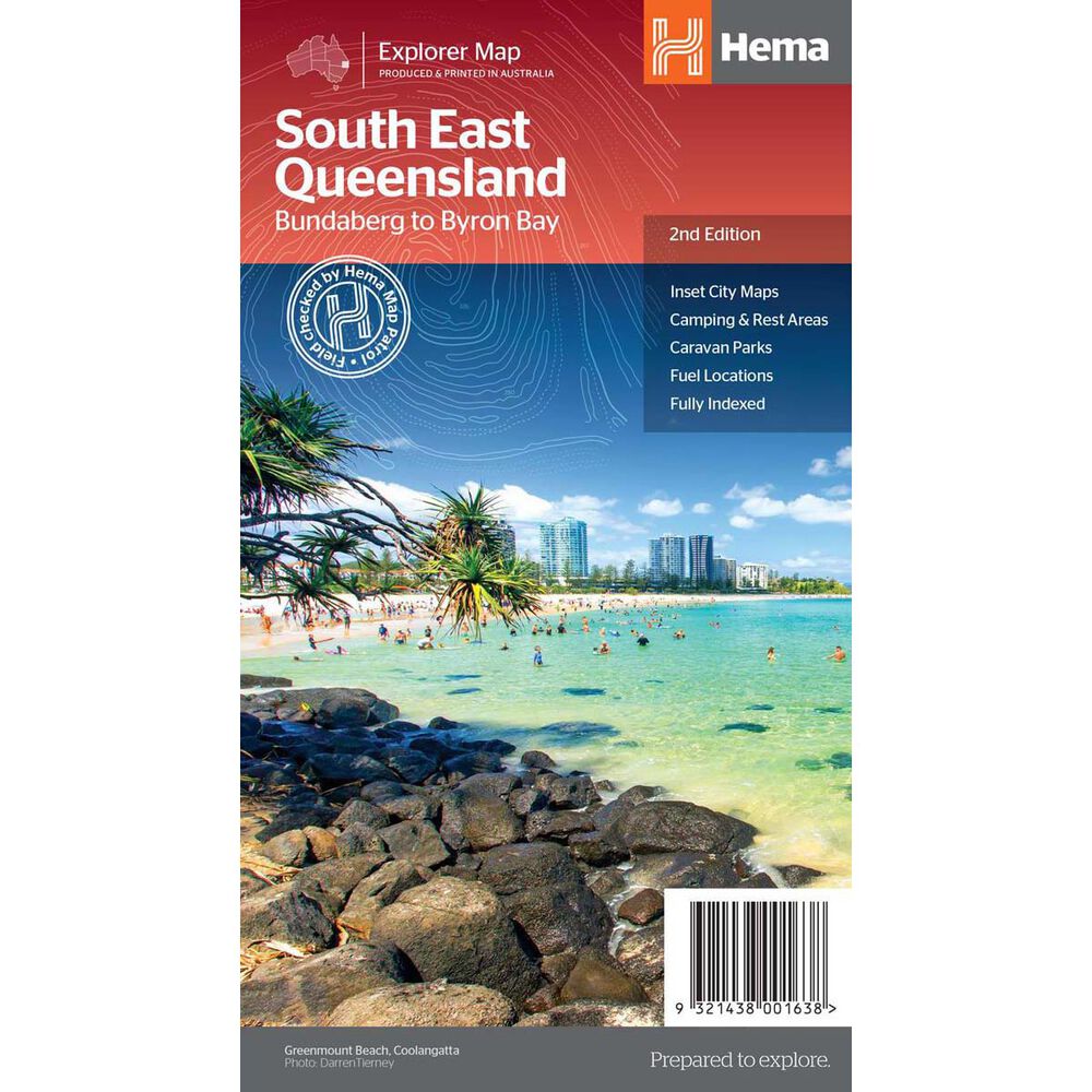 Hema Map Southeast Queensland Map