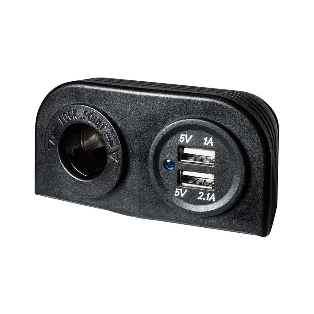 KT Cables 12v Surface Socket & Dual USB