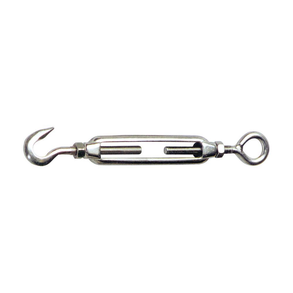 BLA 316 Stainless Steel Hook and Eye Open Body Turnbuckle