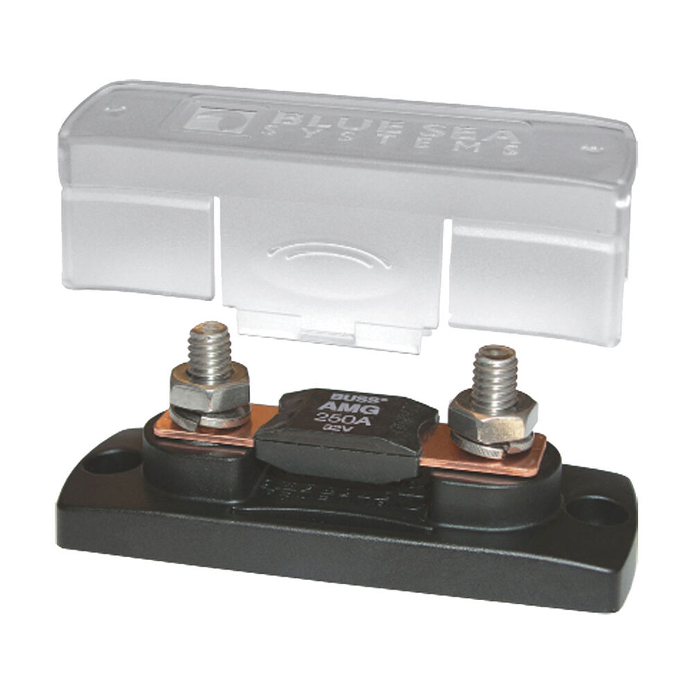 Blue Sea Systems Mega Fuse Block with Cover