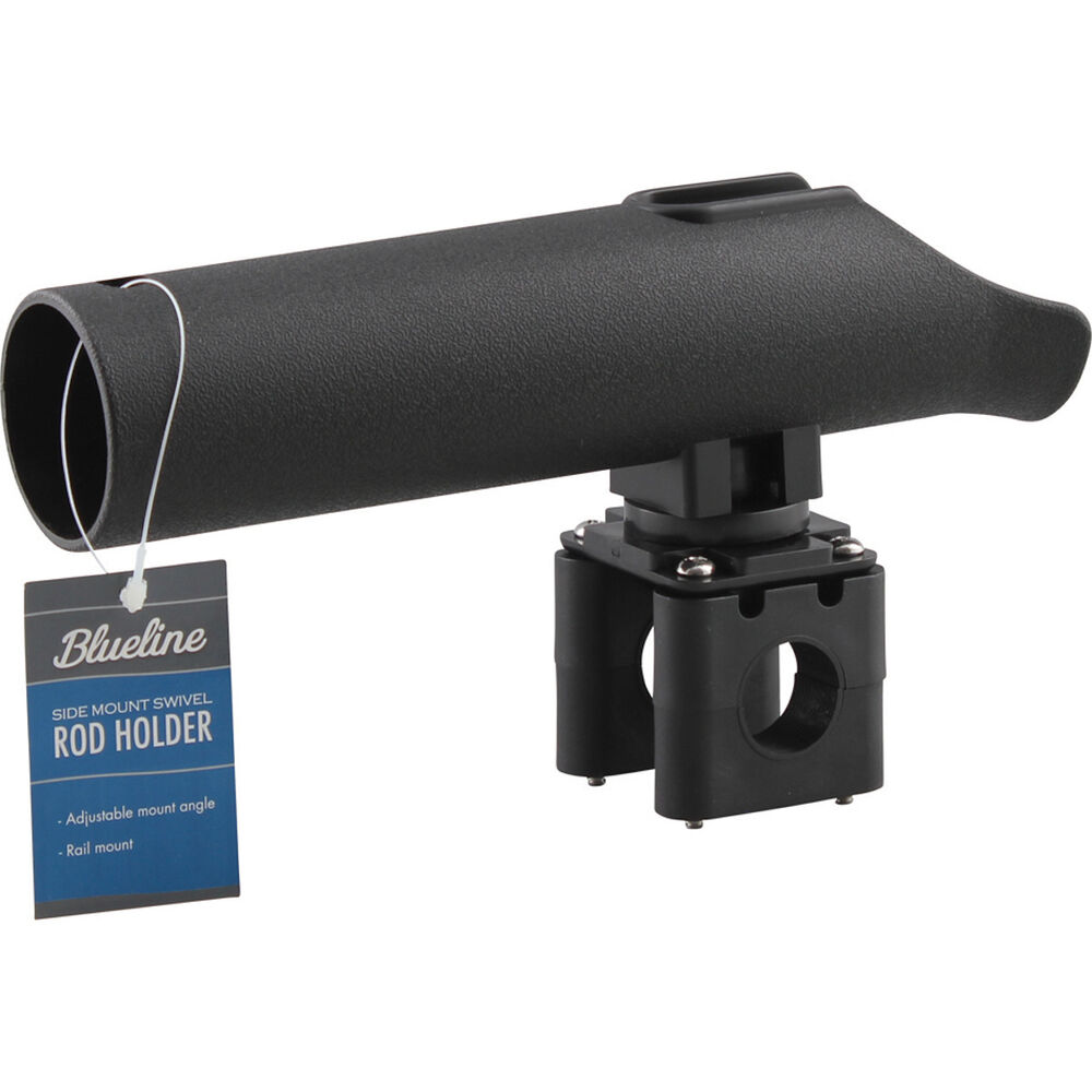 Blueline Side Mount Rod Holder with Swivel Cup
