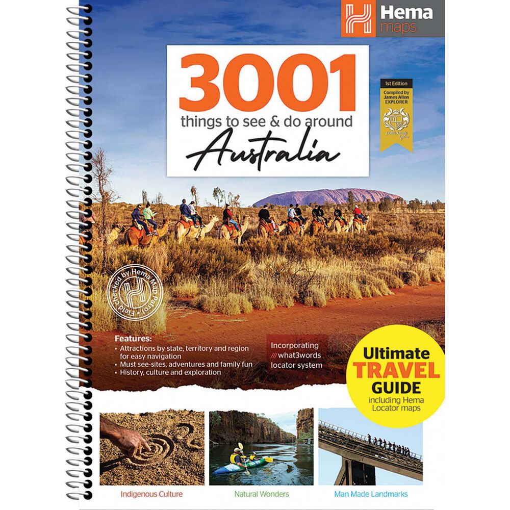 HEMA 3001 Things To See and Do Around Australia