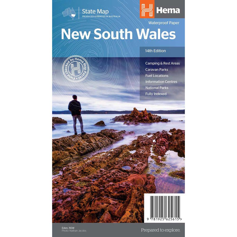 Hema New South Wales State Map