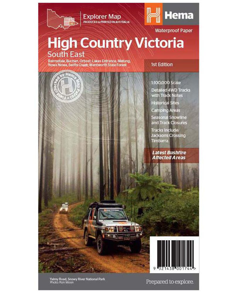 Hema High Country Vic - South East Map