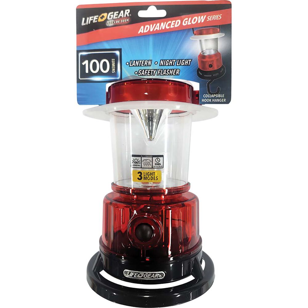 Lifegear Red Glow Lantern