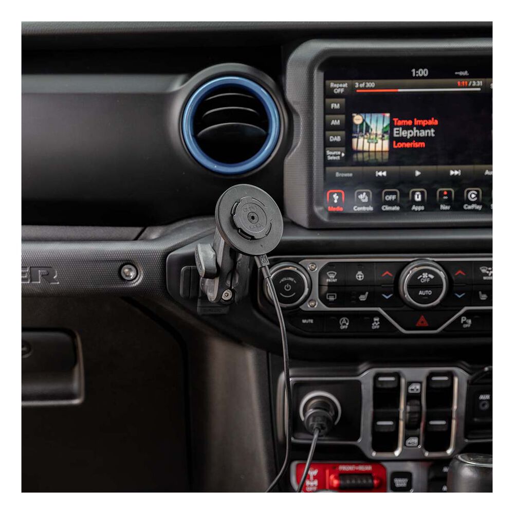 Quad Lock Wireless Charging Head For Car / Desk