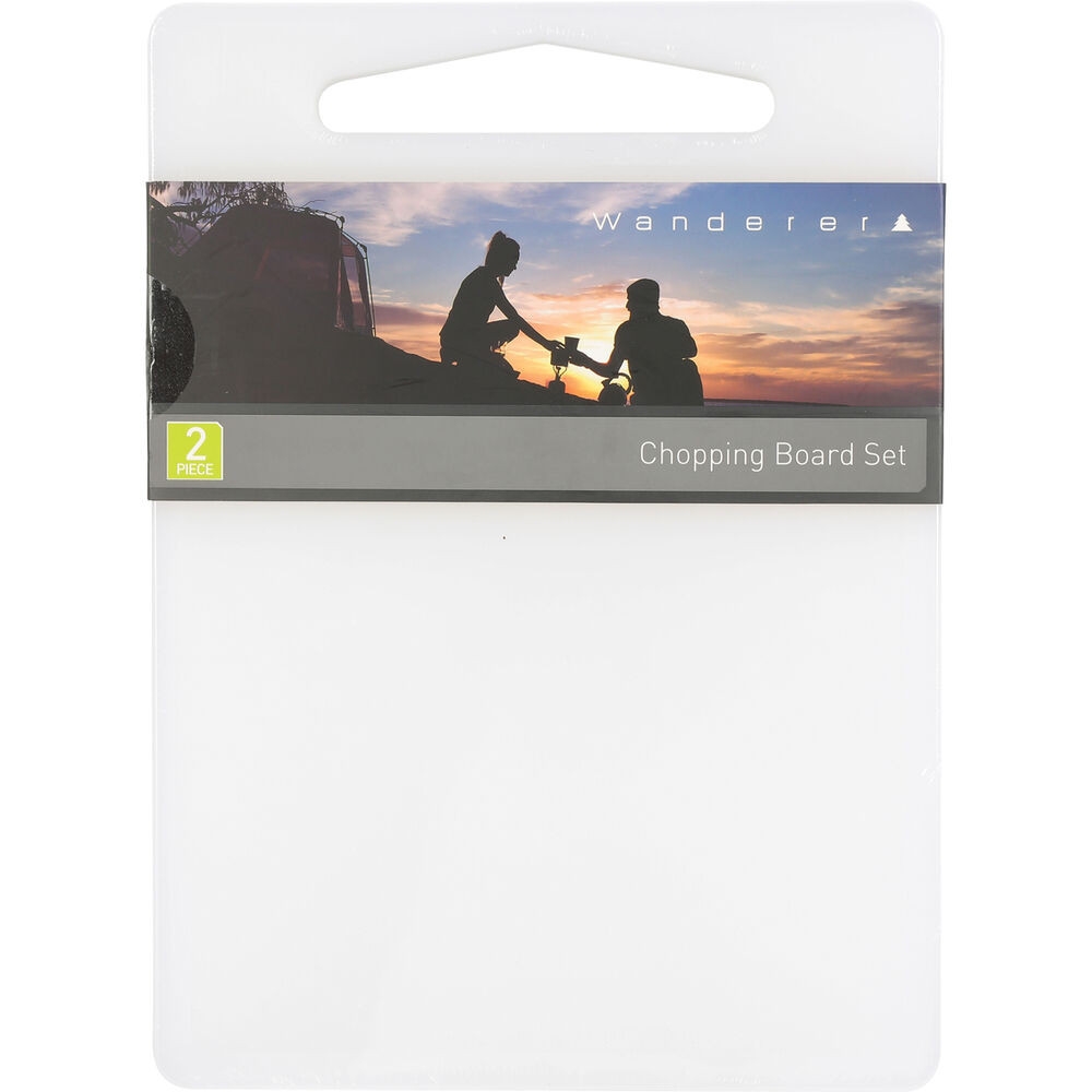 Wanderer Chopping Board Set 2 Pack