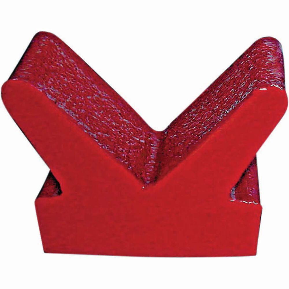 Viking Trailer Red Polyurethane V Block 4"