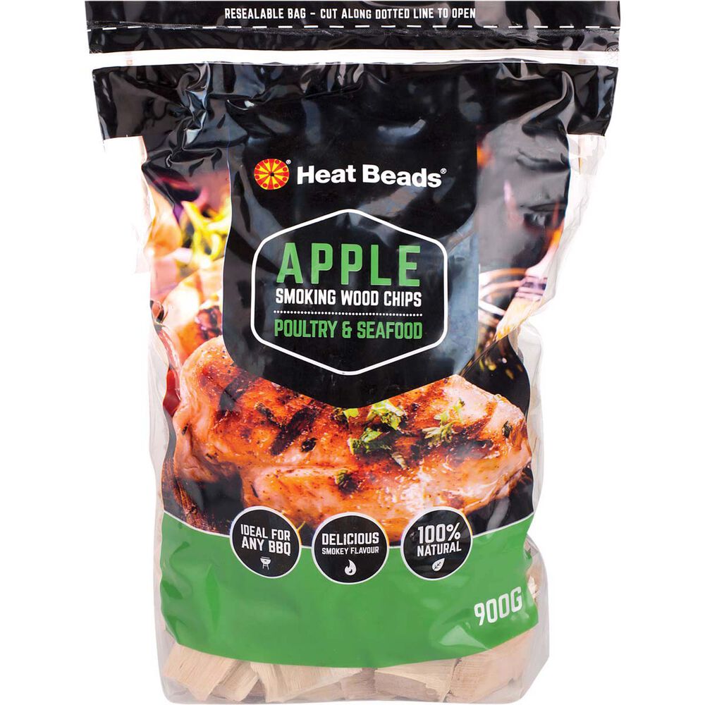 Heat Beads Smoking Apple Woodchips 900g