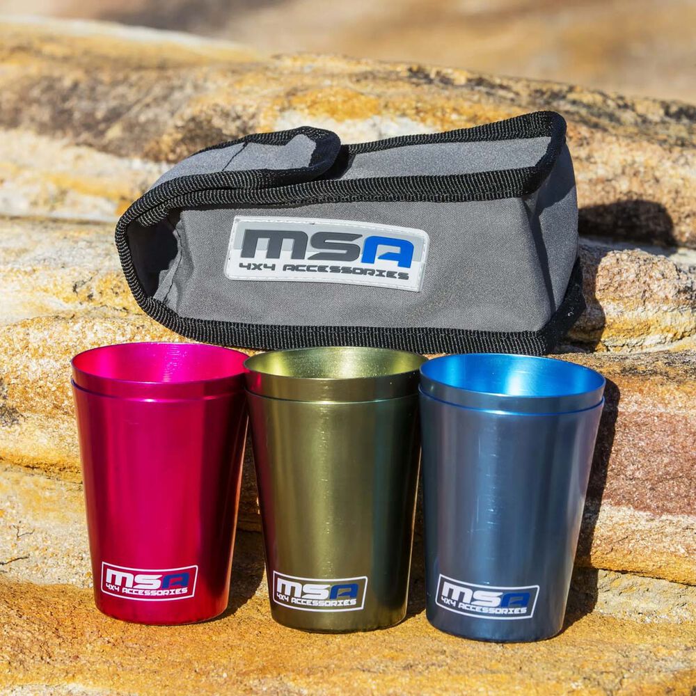 MSA Travel Cups 6 Pack With Bag