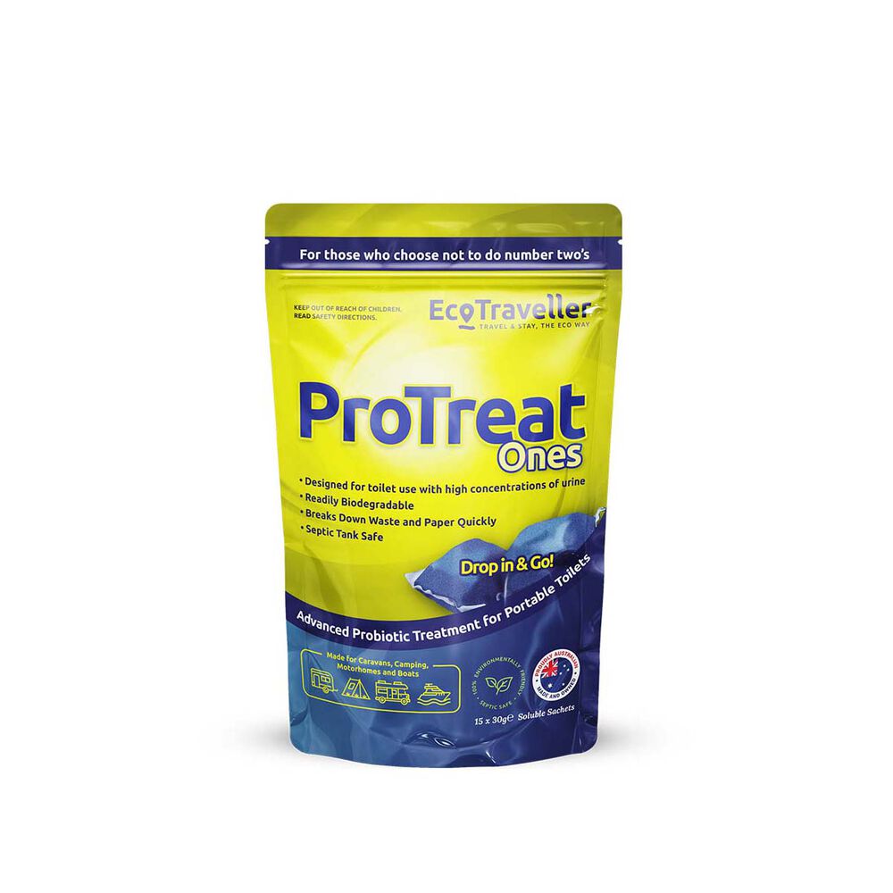 Ecotraveller ProTreat Ones Toilet Additive Sachets 15 Pack