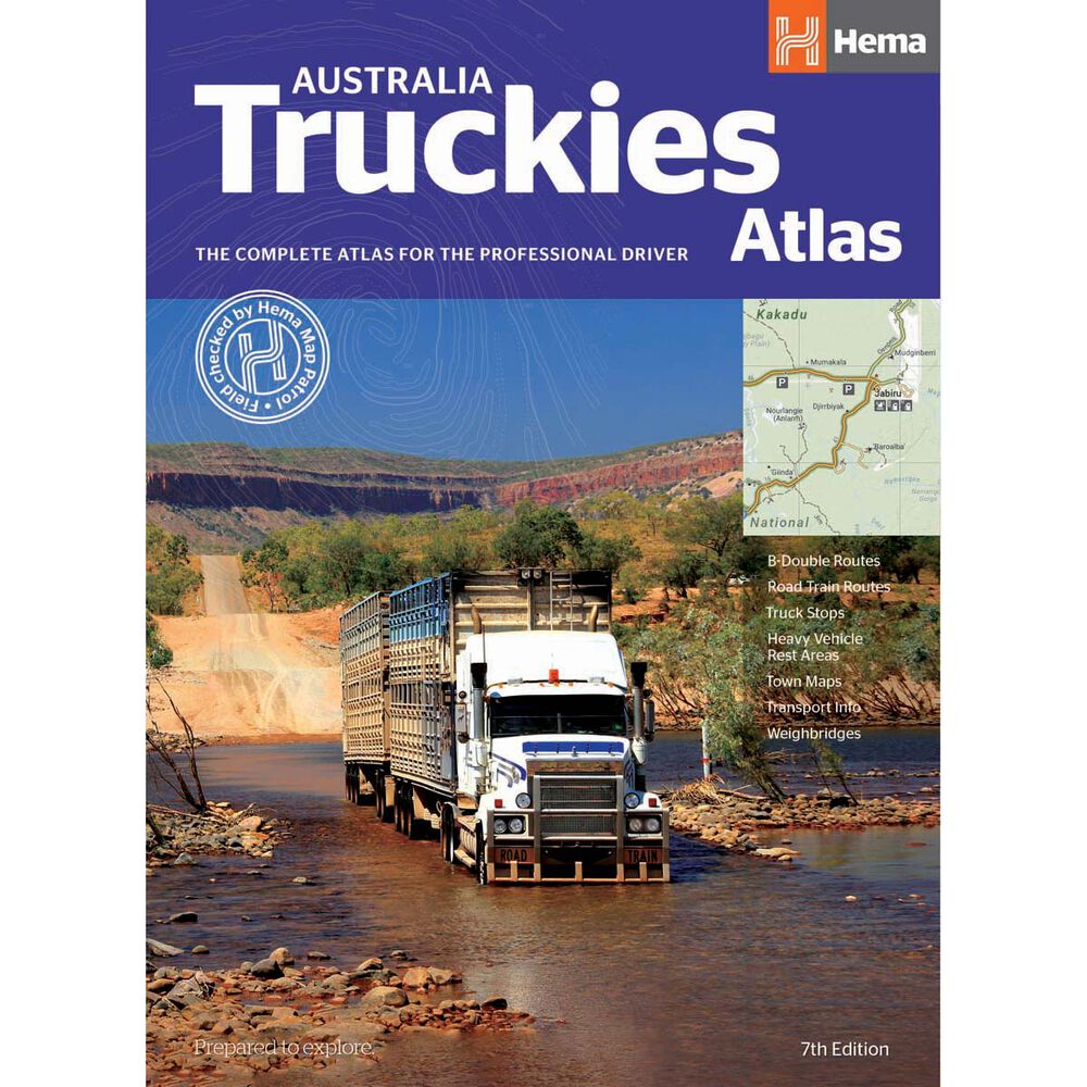 Hema Map Australia Truckies Atlas