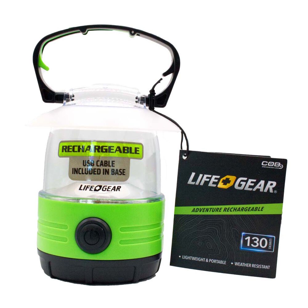 Lifegear Mini USB Lantern Green